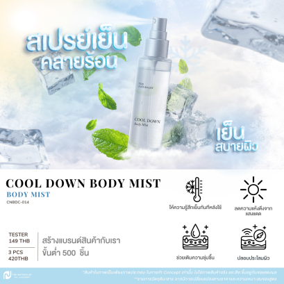 สเปรย์คลายร้อน - Cool Down Body Mist