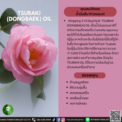น้ำมันสึบากิ (ดงแบก) - TSUBAKI (DONGBAEK) OIL