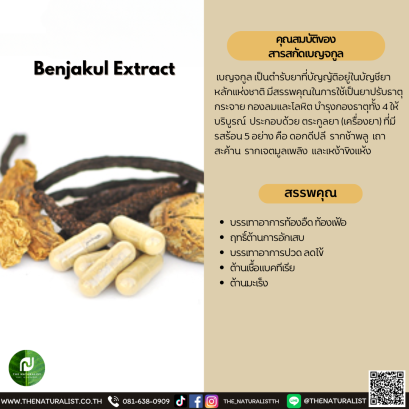 สารสกัดเบญจกูล - Benjakul Extract