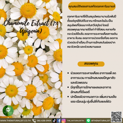 สารสกัดดอกคาโมมายล์ - Chamomile Extract
