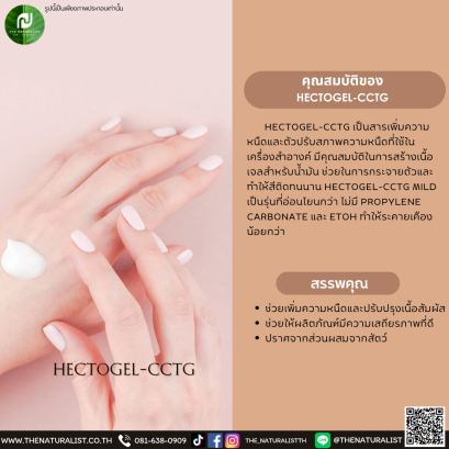 สารเพิ่มความหนืดและตัวปรับสภาพความหนืด HECTOGEL-CCTG