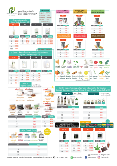 รายการสินค้าทั้งหมด