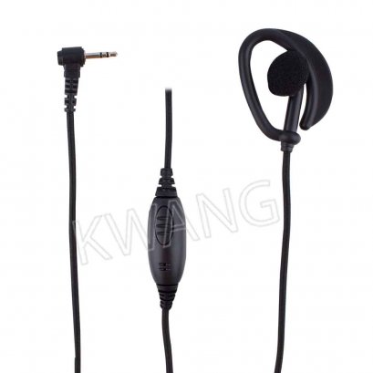 KYOWA ไมค์พร้อมหูฟัง ใช้สำหรับวิทยุสื่อสาร HT-R172 สีดำ