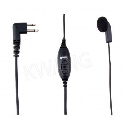 KYOWA ไมค์พร้อมหูฟัง ใช้สำหรับวิทยุสื่อสาร GP300 สีดำ