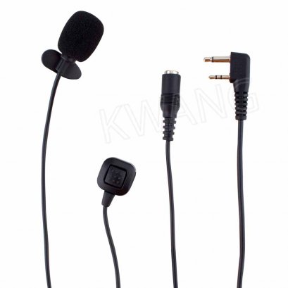 KYOWA ไมค์ FBI  ใช้สำหรับวิทยุสื่อสาร ICOM สีดำ