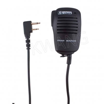 KYOWA ไมค์มือถือ คลิปเหล็ก ใช้สำหรับวิทยุสื่อสาร ICOM สีดำ