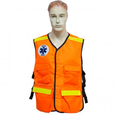 KYOWA เสื้อสะท้อนแสง EMS สีส้ม