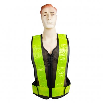 KYOWA เสื้อกั๊กตำรวจ WRV8 สีเขียว