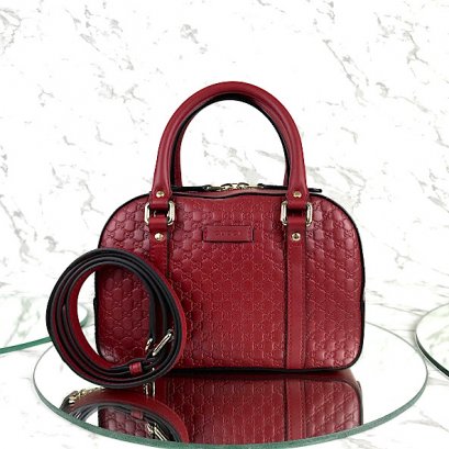MP-10416 Unused Gucci GG Sima Micro Red Ghw