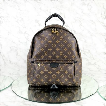 MP-10483 Used Lv Palm Spring Backpack Monogram GHW