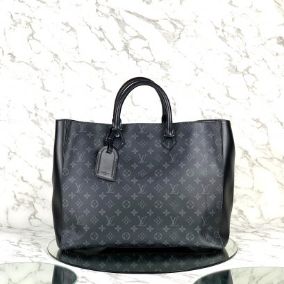 MP-10325 Used LV Grand sac  eclipe monogram shw (RI3139)