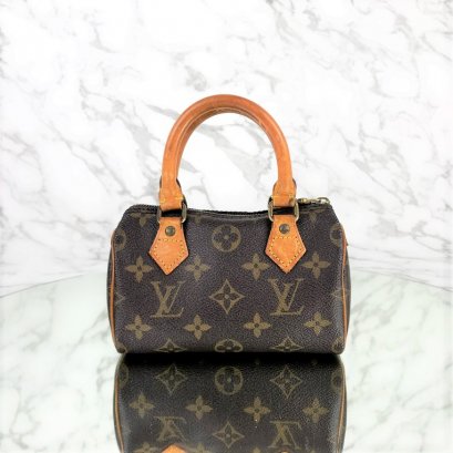 MP-10510 Used Lv Speedy Size Mini Monogram Ghw