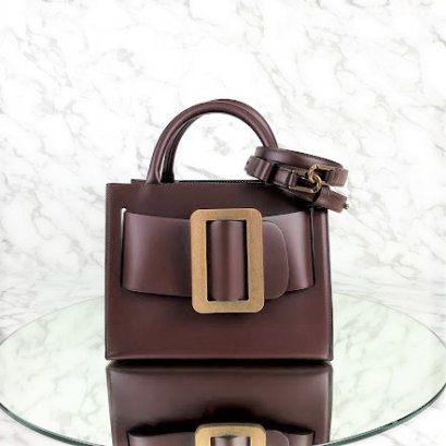 MP-10508 Used Boyy Bag Bobby Size 23 Burgundy Rghw