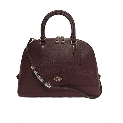 New Coach Sierra in Oxblood Leather GHW