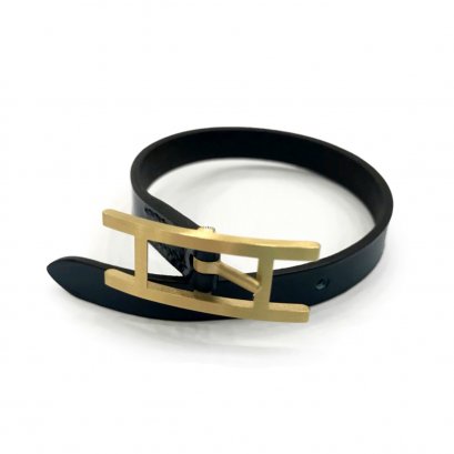 NEW Hermes Bracelet XS in Midnight GHW