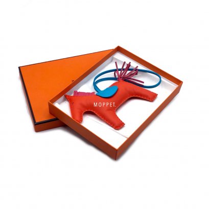 New Hermes Rodeo GM in Orange/Blue/Pink