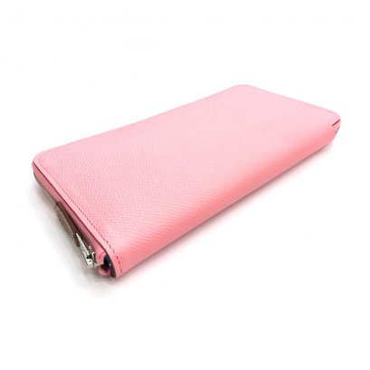 New Hermes Azap Long Wallet in Rose Confetti Epsom PHW