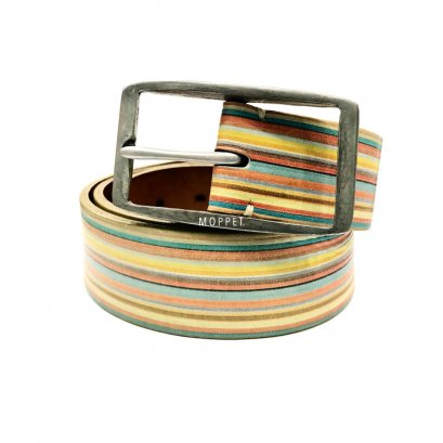 Used Paul Smith Belt 80&quot; in Swirl Leather SHW
