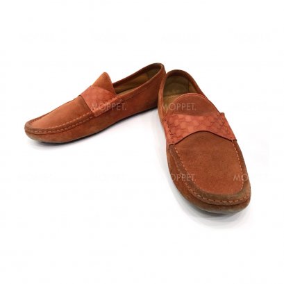 Used Gucci Men&#039;s Shoes 9.5&quot; in Brown Suede