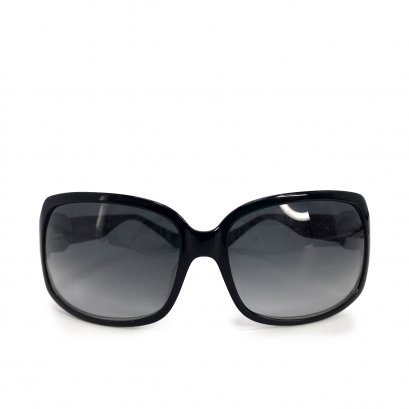 Used Coach Sunglasses in Black Lens/SHW