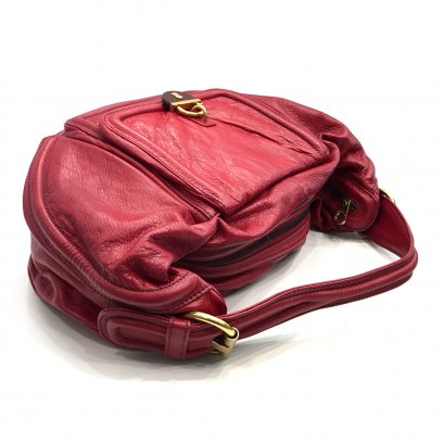 Used Marc By Marc Jacobs Shoulder bag in Red Leather GHW