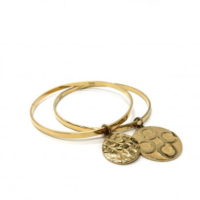 Used Coach Bracelet in Gold Hardware