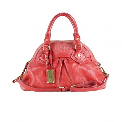 Used Marc By Marc Jacobs Handbag in Red Leather GHW