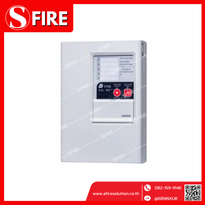 ตู้ควบคุมแจ้งเหตุเพลิงไหม้ ชนิดติดพนัง ขนาด 20 Zone รุ่น FAPN105N-R-20L ยี่ห้อ Nohmi Smoke Detector: 30/Zone, Max.600/Panel Bell : 30 Location Lamp : 29