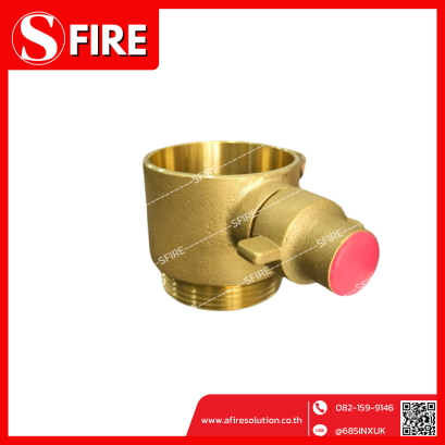 ข้อต่อข้าง 1 หู ขนาด1.5 นิ้ว วัสดุทองเหลือง