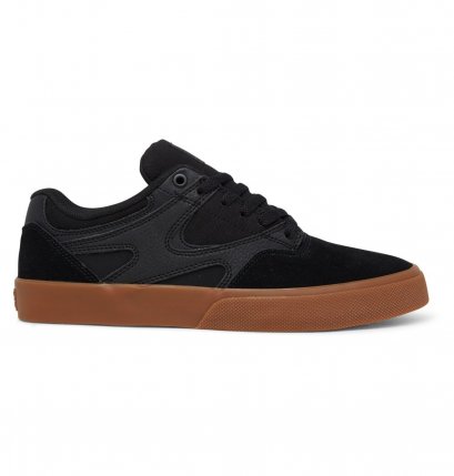 รองเท้า DC Shoes Kalis Vulc - Black/Black/Gum [ADYS300569-KKG]
