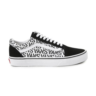 รองเท้า VANS Old skool - Vans Logo Black/True White [VN0007NT6BT]