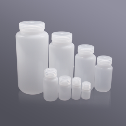 Reagent bottle, high-density polyethylene, natural