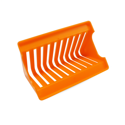 Electrophoresis gel plate rack, for 10 plates