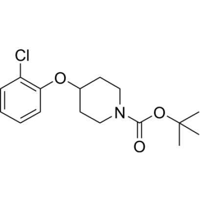 Tert-butyl 4-(2-chlorophenoxy)piperidine-1-carboxylate, 95+% (CAS.552868-10-7)