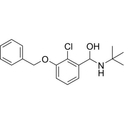 (3-(Benzyloxy)-2-chlorophenyl)(tert-butylamino)methanol, 98% (CAS.1415559-72-6)