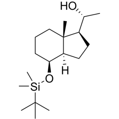 (1R)-1-((1S,3aR,7aR)-4-(Tert-butyldimethylsilyloxy)-7a-methyloctahydro-1H-inden-1-yl)ethanol, 98% (CAS.147725-63-1)