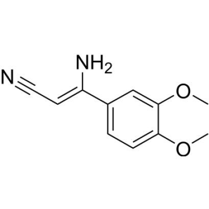 (Z)-3-amino-3-(3,4-dimethoxyphenyl)acrylonitrile, 95% (CAS.112238-16-1)