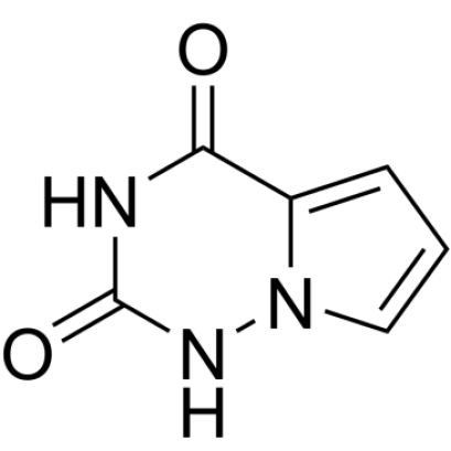 Pyrrolo[2,1-f][1,2,4]triazine-2,4(1H,3H)-dione, 97% (CAS.918538-04-2)