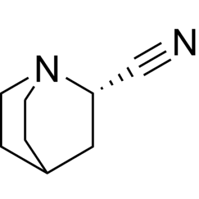 (2S)-1-Azabicyclo[2.2.2]octane-2-carbonitrile, 97%, 250mg (CAS.885517-04-4)
