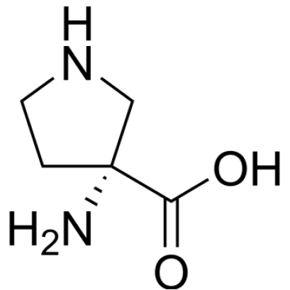 (R)-3-Aminopyrrolidine-3-carboxylic acid, 98+% (CAS.6807-92-7)