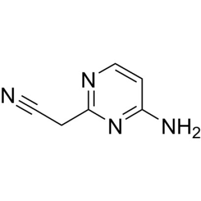 2-(4-Aminopyrimidin-2-yl)acetonitrile, 98%, 500mg (CAS.134318-72-2)