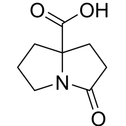 3-oxotetrahydro-1H-pyrrolizine-7a(5H)-carboxylic acid, 98% (CAS.216392-66-4)