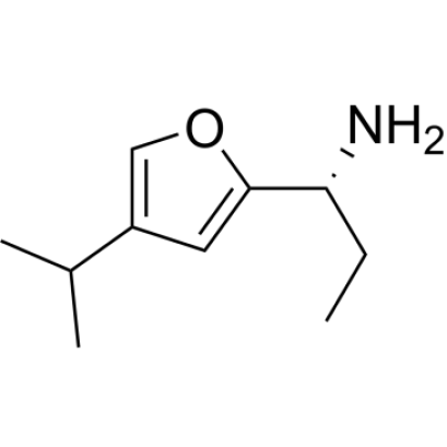 (R)-1-(4-isopropylfuran-2-yl)propan-1-amine, 98%, 1G (CAS.473733-02-7)