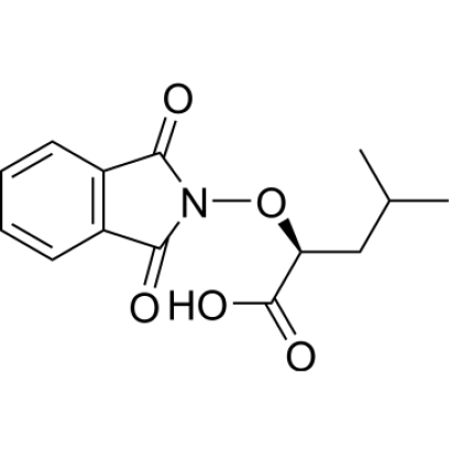 (2S)-2-[(1,3-Dihydro-1,3-dioxo-2H-isoindol-2-yl)oxy]-4-methyl-pentanoic acid, 95% (CAS.688031-84-7)
