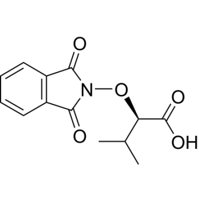 (2R)-2-[(1,3-Dihydro-1,3-dioxo-2H-isoindol-2-yl)oxy]-3-methyl-butanoic acid, 97% (CAS.310404-44-5)