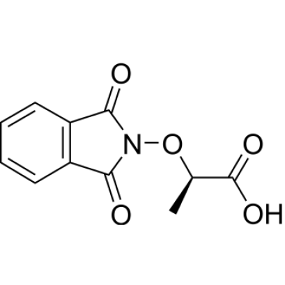 (2R)-2-[(1,3-Dihydro-1,3-dioxo-2H-isoindol-2-yl)oxy]-propanoic acid, 95% (CAS.310404-43-4)