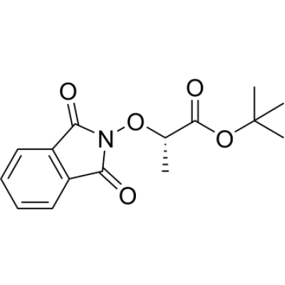 (2S)-2-[(1,3-Dihydro-1,3-dioxo-2H-isoindol-2-yl)oxy]-propionic acid tert-butyl ester, 98% (CAS.887775-83-9)