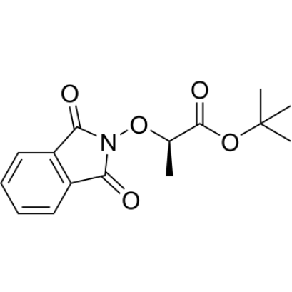 (2R)-2-[(1,3-Dihydro-1,3-dioxo-2H-isoindol-2-yl)oxy]-propionic acid tert-butyl ester, ≥95% (CAS.380886-36-2)
