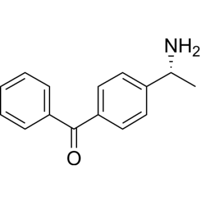 [4-[(1R)-1-Aminoethyl]phenyl]phenyl-methanone, 98% (CAS.482620-70-2)