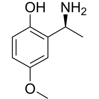 (S)-2-(1-aminoethyl)-4-methoxyphenol, 98% (CAS.180683-46-9)